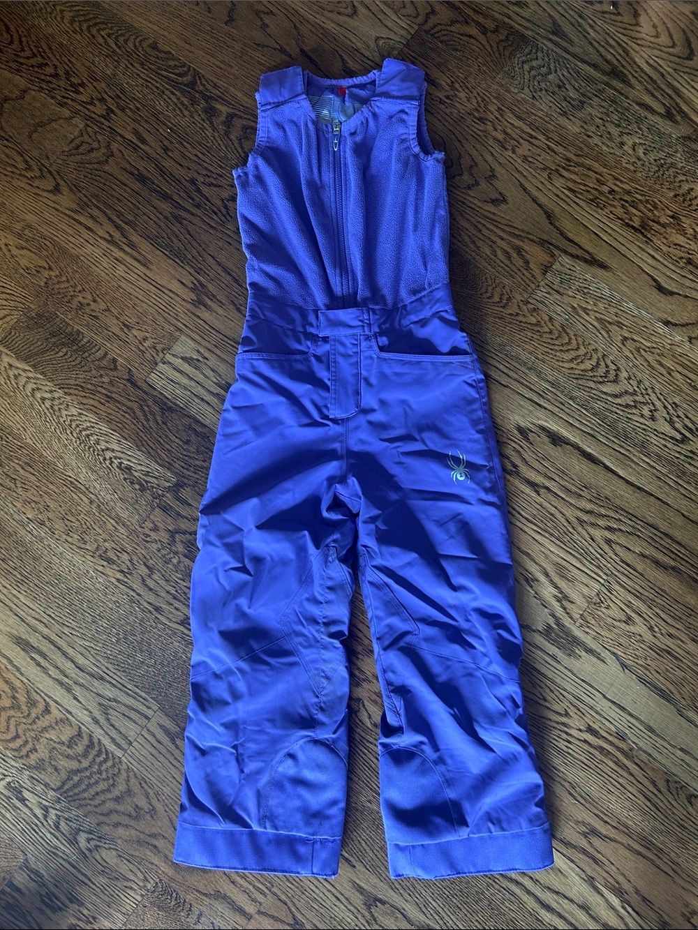 Spyder Purple Girls' Insulated Snow Overalls
